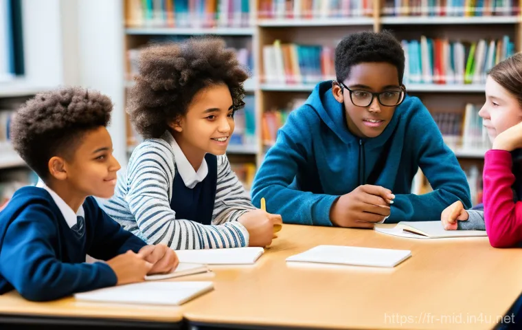 중학교 AI 기반 학습 분석 - **Prompt:** A dedicated French middle school teacher in her late 30s to early 40s, comfortably seate... 중학교 AI 기반 학습 분석 - **Prompt:** A dedicated French middle school teacher in her late 30s to early 40s, comfortably seate...